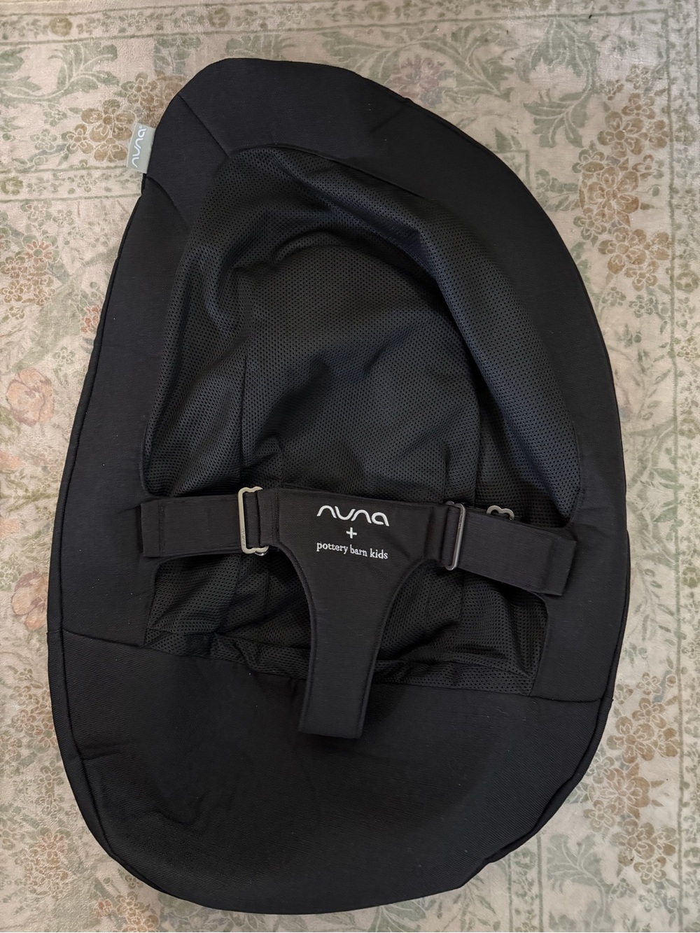 NUNA x Pottery Barn Kids Black Infant Seat Insert
